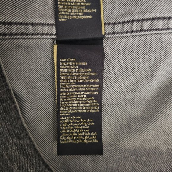 MAVI Black Men's Dark Wash Classic Style Long Sleeve Denim Jacket Size Small - Picture 11 of 13